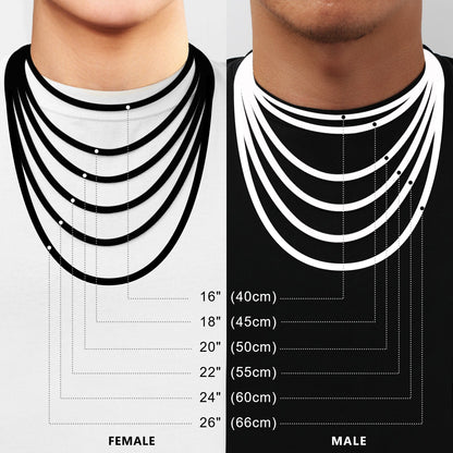 5mm Moissanite Tennis Chain