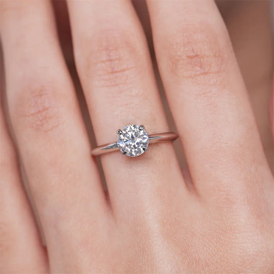 2ct Moissanite Ring