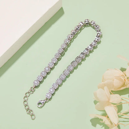 2mm Pavé Moissanite Tennis Bracelet