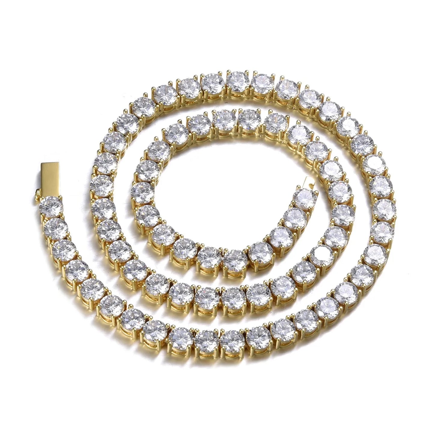 5mm Moissanite Tennis Chain