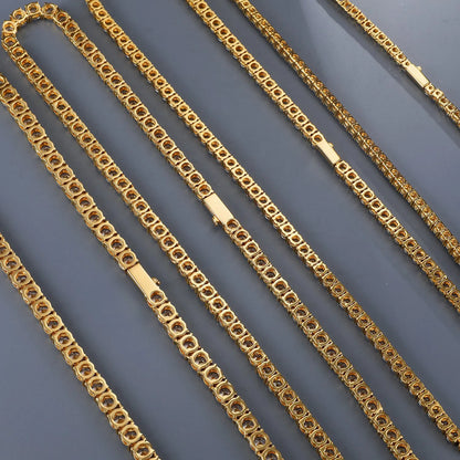 3mm Moissanite Tennis Chain